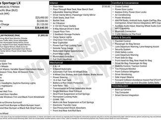 Used 2020 Kia Sportage LX w/ LX Popular Package AWD/4WD video 2