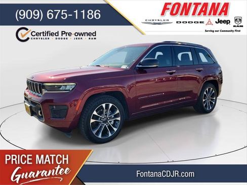 Certified 2023 Jeep Grand Cherokee Overland w/ Luxury Tech Group IV AWD/4WD image 1