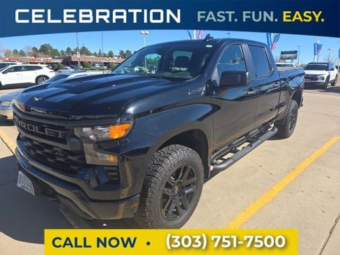Used 2024 Chevrolet Silverado 1500 Custom Trail Boss w/ Midnight Edition image 1