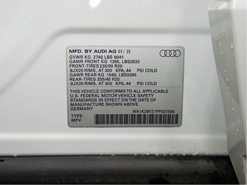 Used 2023 Audi Q4 e-tron Premium w/ Black Optic Package AWD/4WD image 95