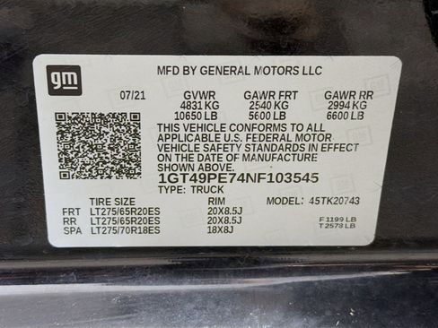 Used 2022 GMC Sierra 2500 AT4 w/ Gooseneck/5TH Wheel Package image 32