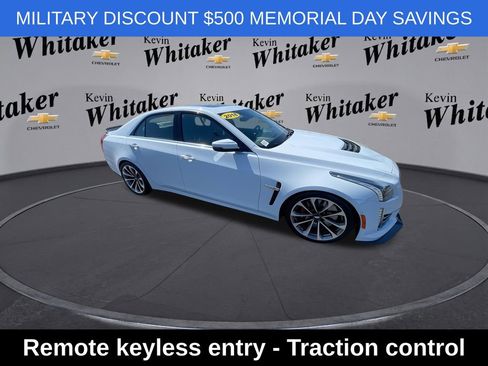 Used 2018 Cadillac CTS V w/ Carbon Fiber Package RWD image 2