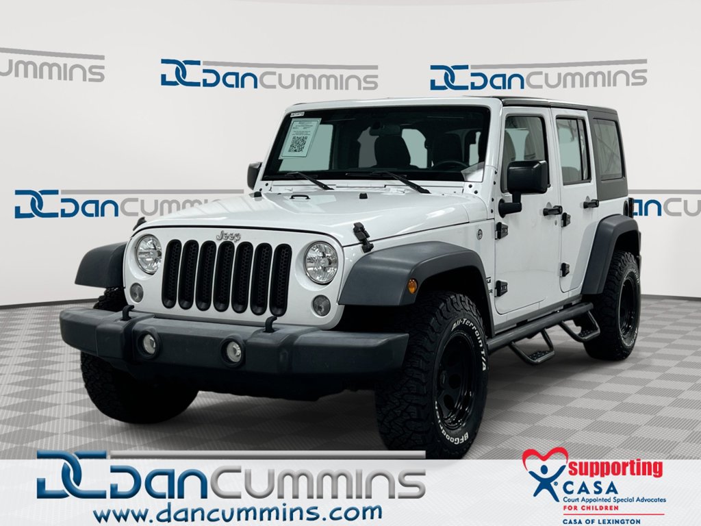 Used 2017 Jeep Wrangler Unlimited Sport w/ Connectivity Group AWD/4WD image 1