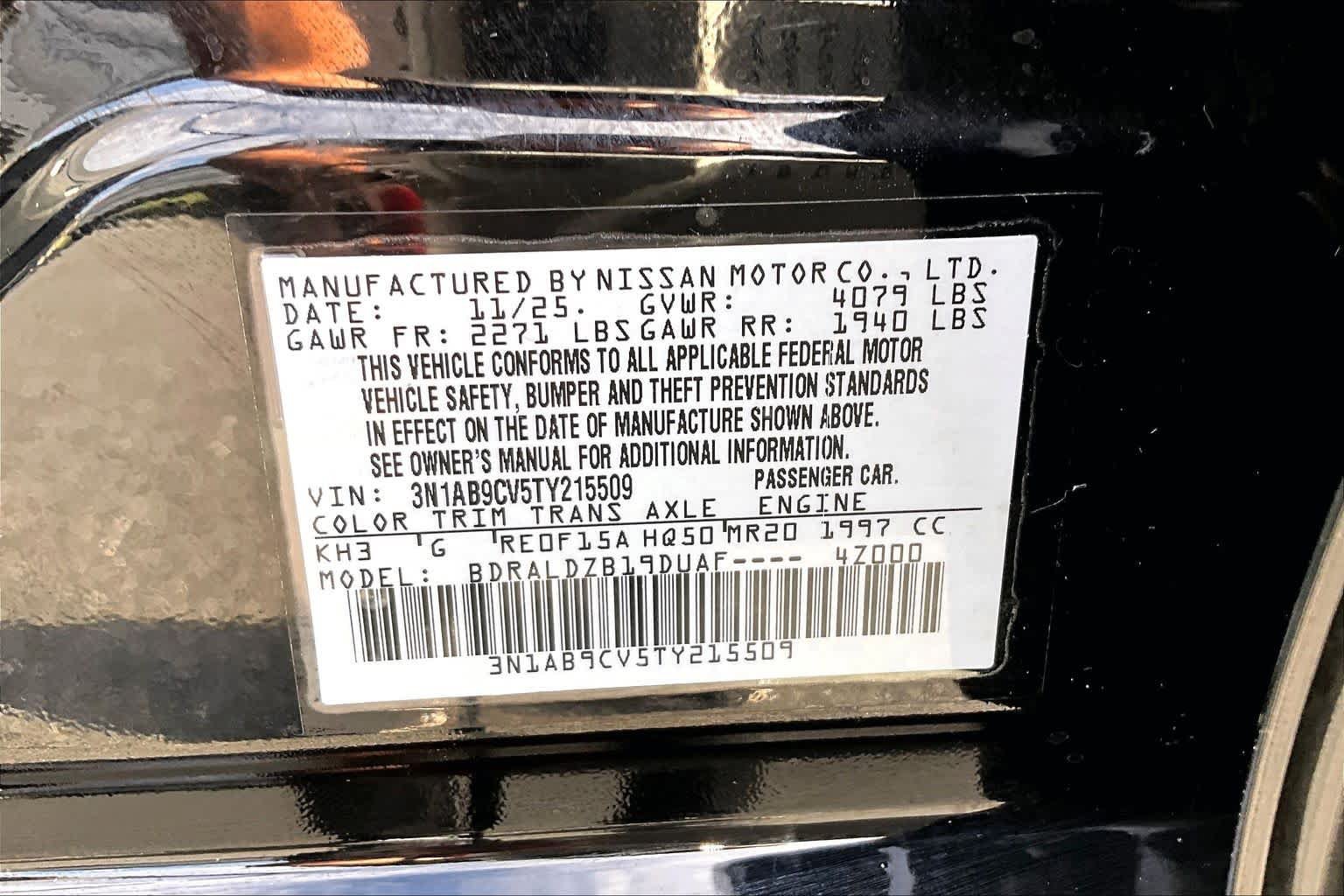 Used 2026 Nissan Sentra SV w/ SV Convenience Package FWD image 30