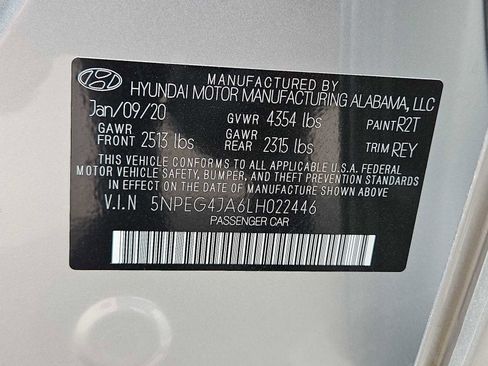 Used 2020 Hyundai Sonata SE w/ Cargo Package image 33