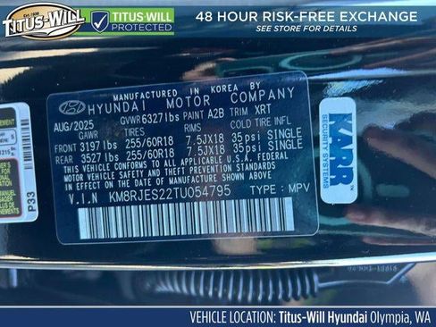 New 2026 Hyundai Palisade XRT Pro image 72