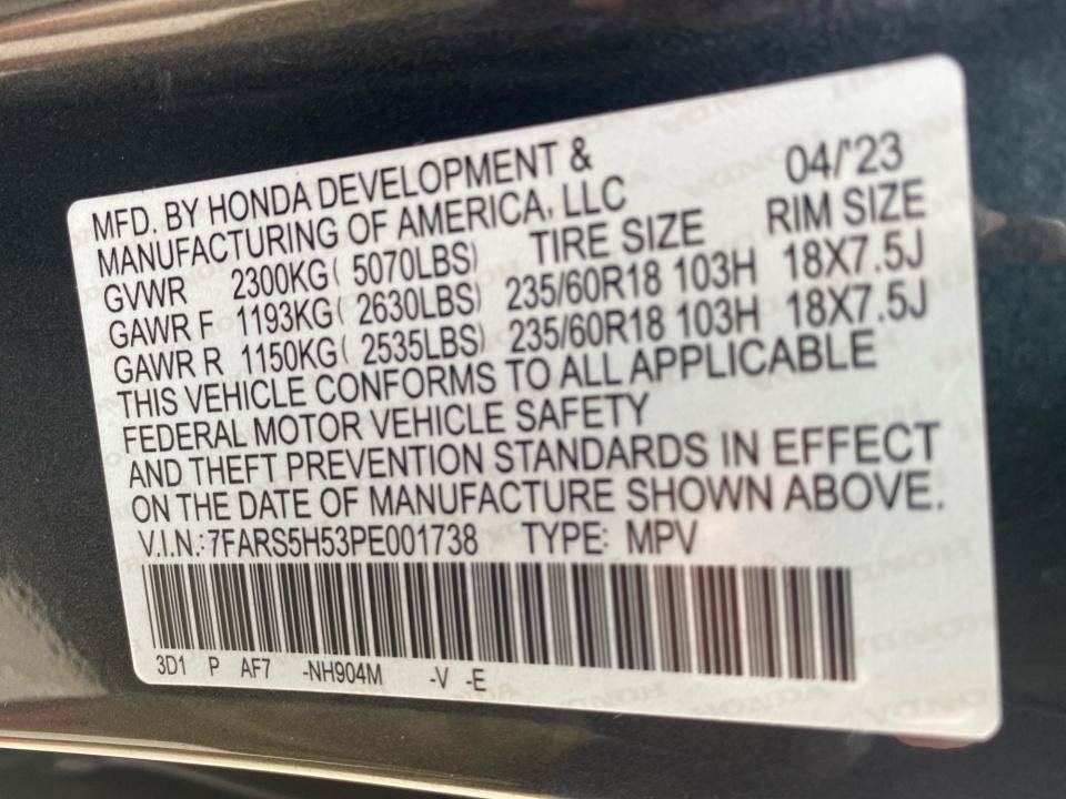 Certified 2023 Honda CR-V Sport image 39