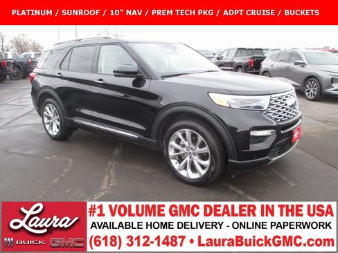 Used 2021 Ford Explorer Platinum w/ Equipment Group 601A image 1