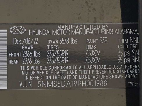 Used 2023 Hyundai Santa Fe Limited image 30