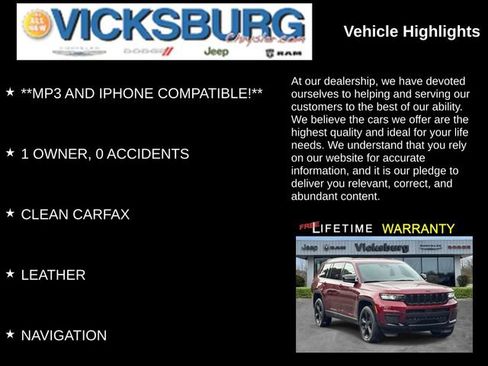 Used 2023 Jeep Grand Cherokee L Laredo AWD/4WD image 19
