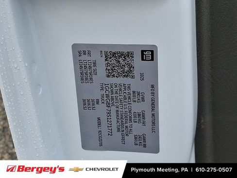 New 2025 Chevrolet Express 2500 Extended w/ Driver Convenience Package image 16