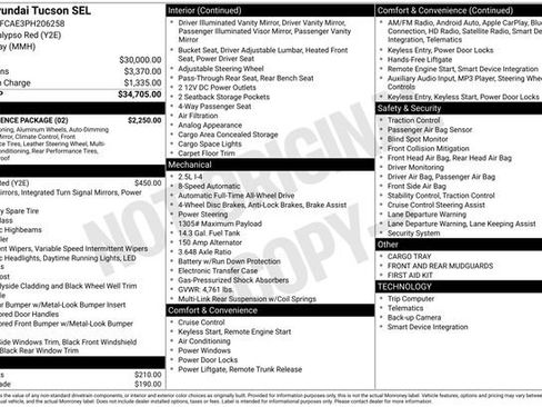 Certified 2023 Hyundai Tucson SEL w/ Convenience Package image 10