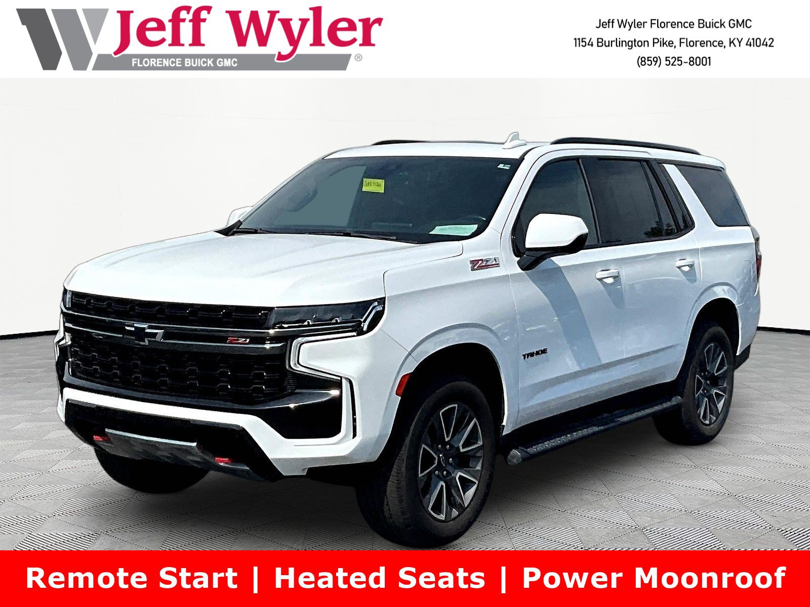 Used 2021 Chevrolet Tahoe Z71 w/ Rear Media and Nav Package AWD/4WD image 1