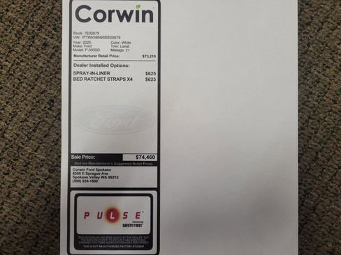 New 2025 Ford F350 Lariat w/ Chrome Package image 2