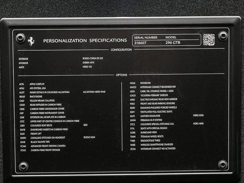 Certified 2025 Ferrari 296 GTB image 40