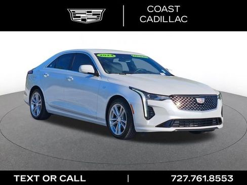 Certified 2024 Cadillac CT4 Luxury RWD image 3