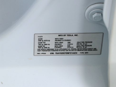 Used 2022 Tesla Model Y Performance AWD/4WD image 27