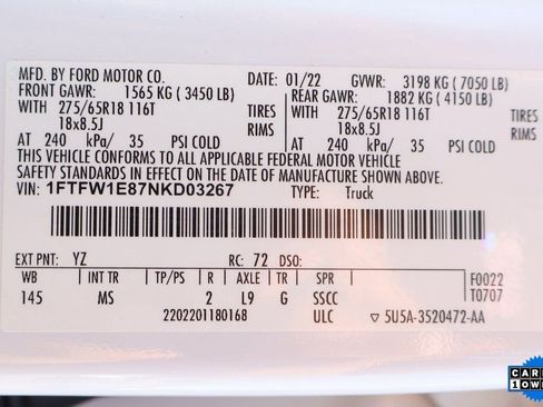 Used 2022 Ford F150 XLT w/ Equipment Group 301A Mid image 43