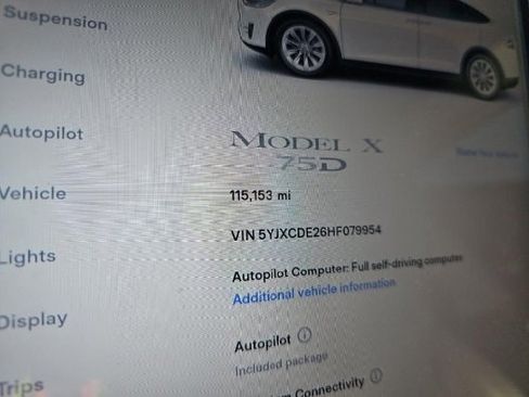 Used 2017 Tesla Model X 75D image 12