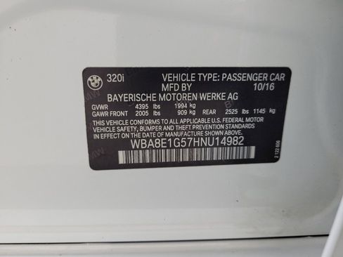 Used 2017 BMW 320i Sedan RWD image 33