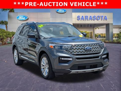 Used 2020 Ford Explorer Limited w/ Class III Trailer Tow Package RWD image 1