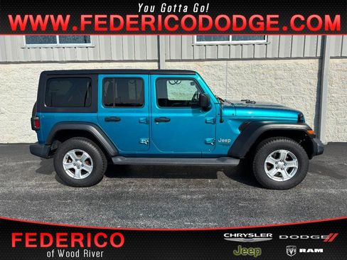 Used 2020 Jeep Wrangler Unlimited Sport S AWD/4WD image 1