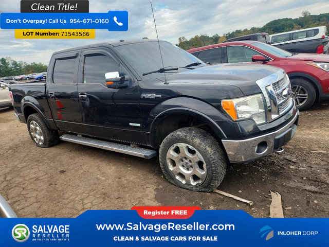 Used 2012 Ford F150 Lariat w/ Lariat Chrome Pkg AWD/4WD image 5