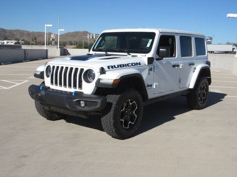Used 2023 Jeep Wrangler Unlimited Rubicon 4xe w/ Cold Weather Group image 1