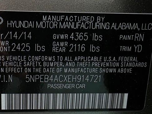 Used 2014 Hyundai Sonata GLS w/ Popular Equipment Group 2 image 36