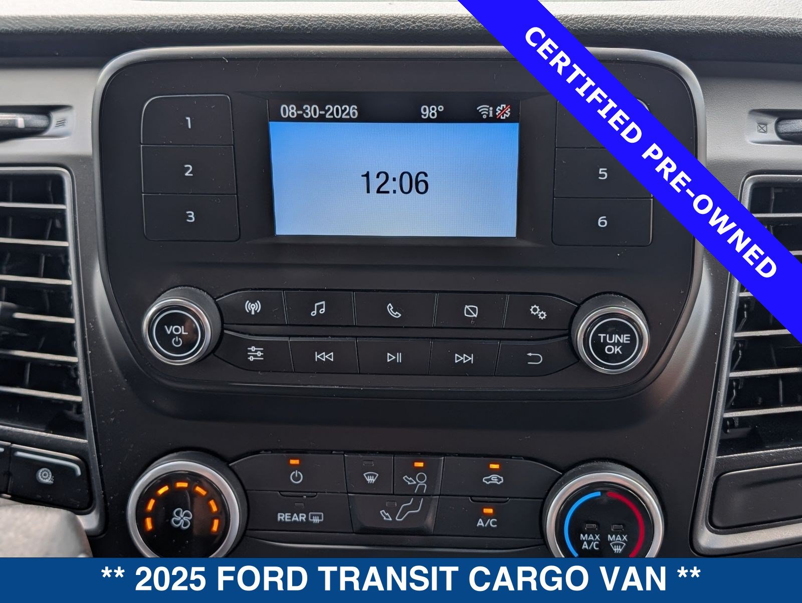 Certified 2025 Ford Transit 250 Low Roof w/ Exterior Upgrade Package RWD image 21