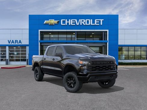 New 2026 Chevrolet Silverado 1500 Custom Trail Boss w/ Dark Appearance Package AWD/4WD image 1