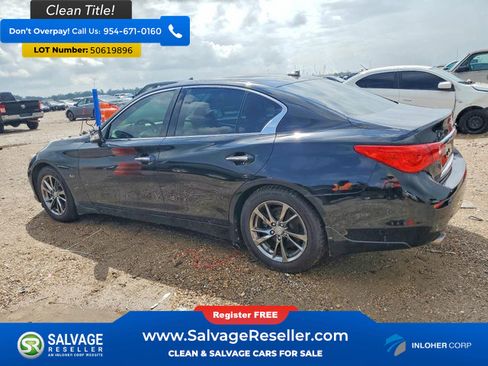 Used 2017 INFINITI Q50 Signature Edition w/ Cargo Package (L95) RWD image 3