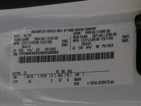 Used 2022 Ford F350 XL w/ Power Equipment Group RWD image 48