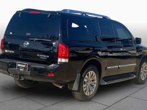 Used 2015 Nissan Armada Platinum w/ 2nd Row Captain Seat Package RWD image 13