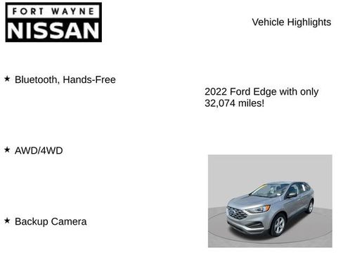 Used 2022 Ford Edge SE AWD/4WD image 7