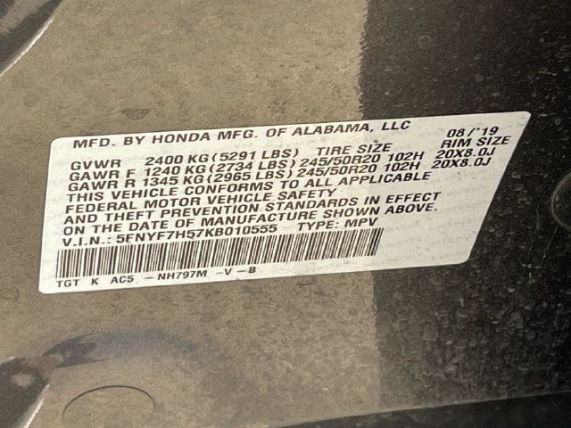 Used 2019 Honda Passport EX-L image 29