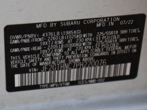 Used 2023 Subaru Crosstrek 2.5i Limited image 47