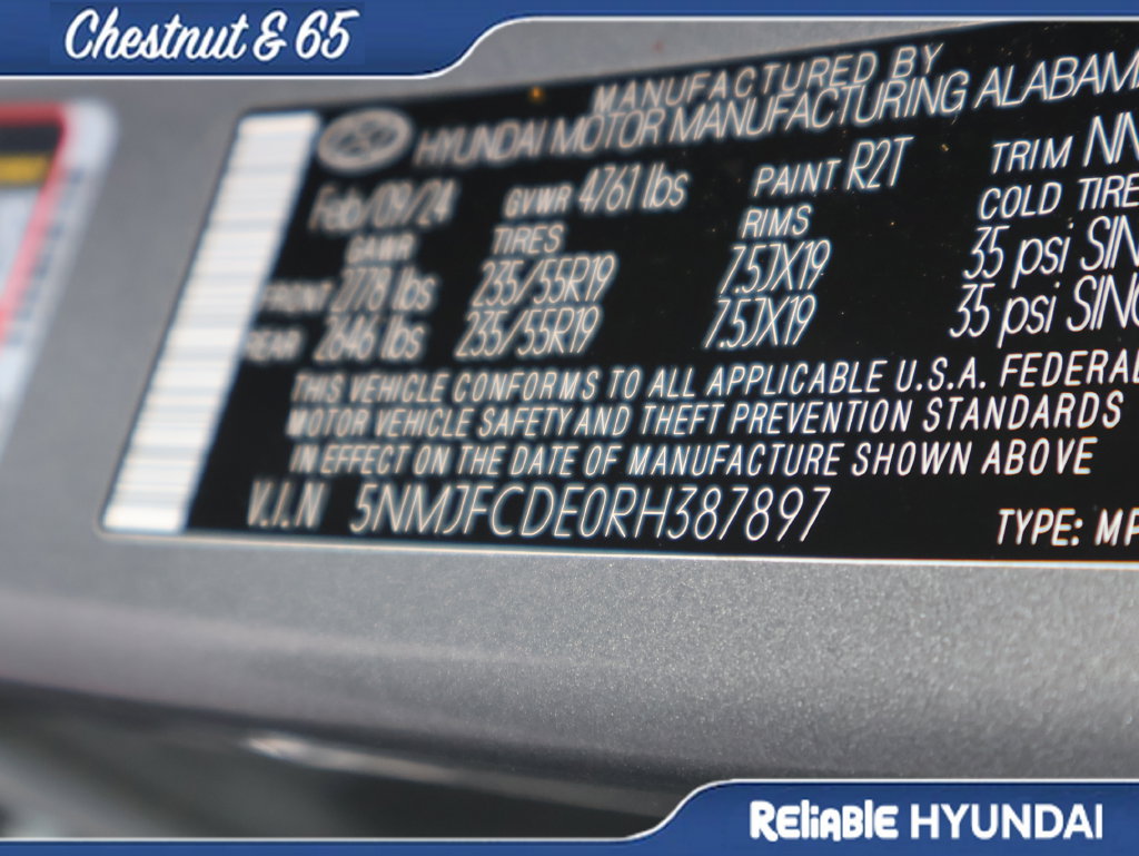 Certified 2024 Hyundai Tucson SEL w/ Convenience Package AWD/4WD image 42