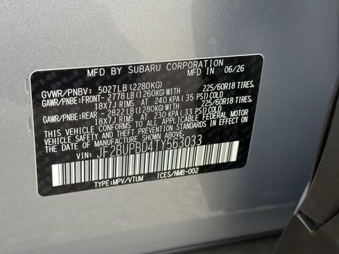 New 2026 Subaru Outback Premium AWD/4WD image 31