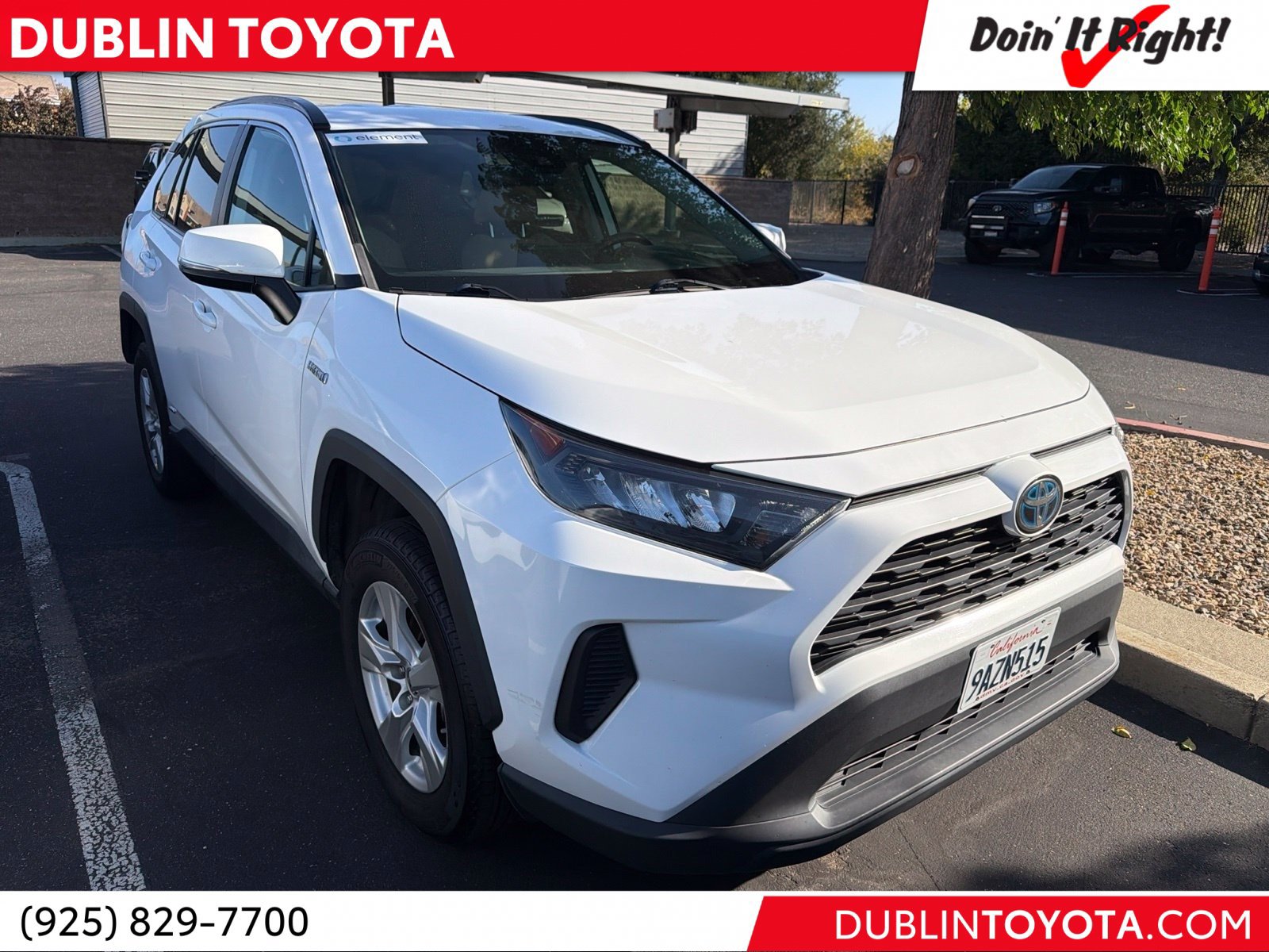 Certified 2021 Toyota RAV4 LE AWD/4WD image 1