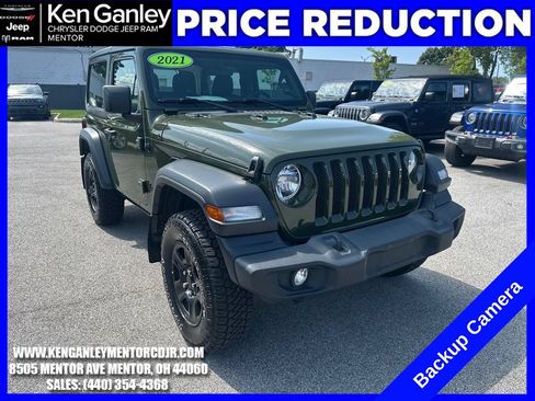 Used 2021 Jeep Wrangler Sport AWD/4WD image 1