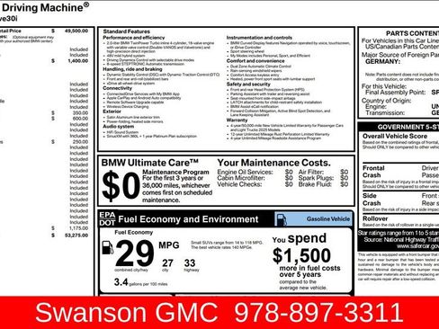 Used 2025 BMW X3 xDrive30i w/ M Sport Package image 7