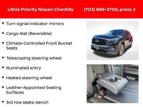 Used 2023 INFINITI QX60 Luxe w/ Cargo Package AWD/4WD image 18