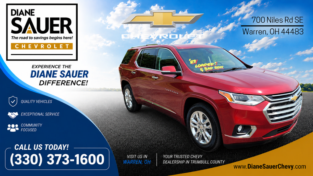Used 2021 Chevrolet Traverse High Country AWD/4WD image 1