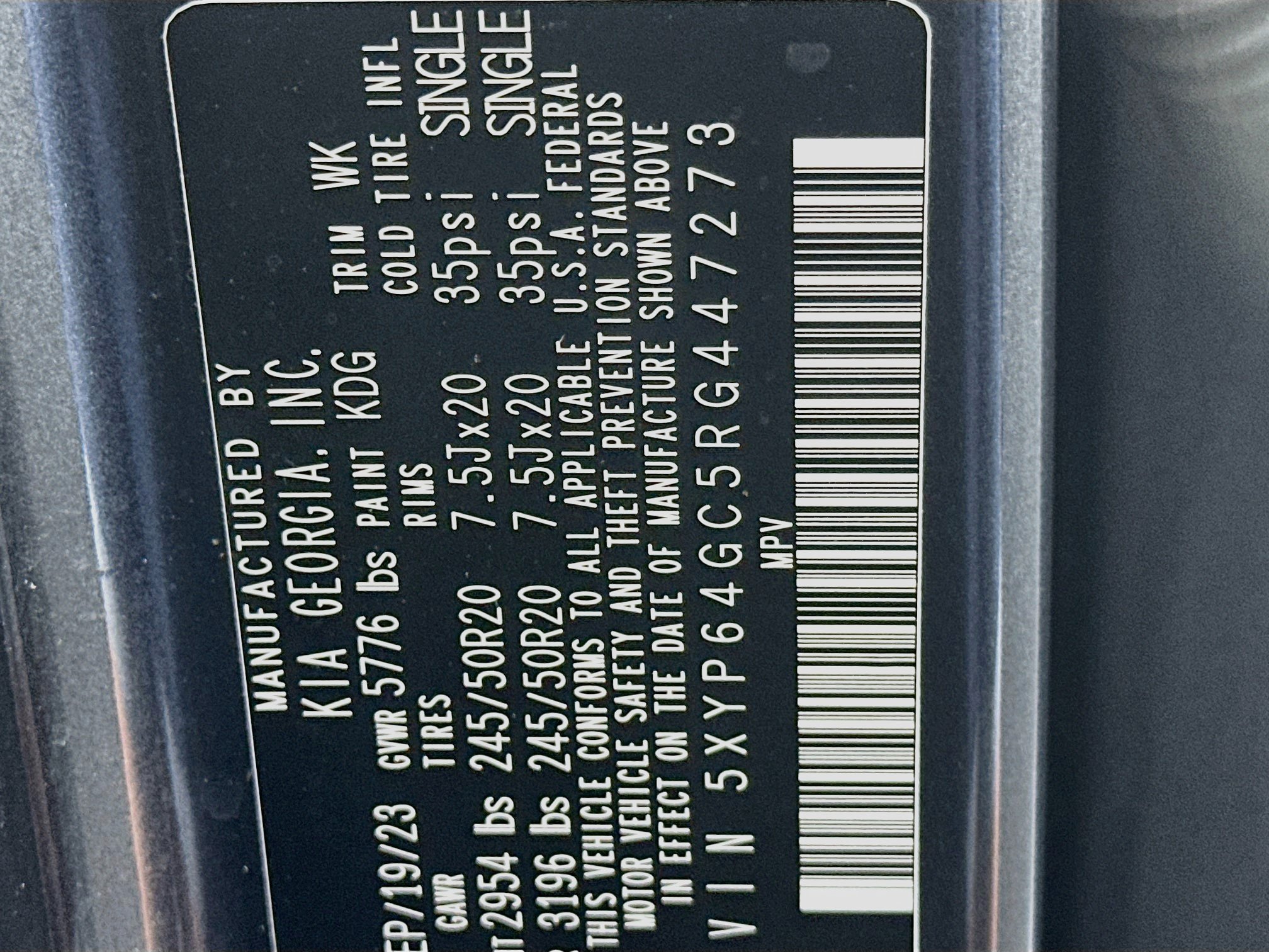 Used 2024 Kia Telluride S FWD image 12