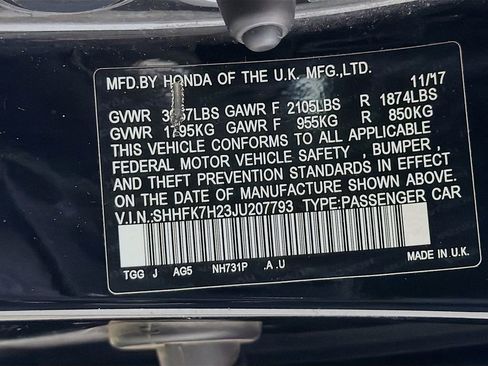 Used 2018 Honda Civic LX image 27