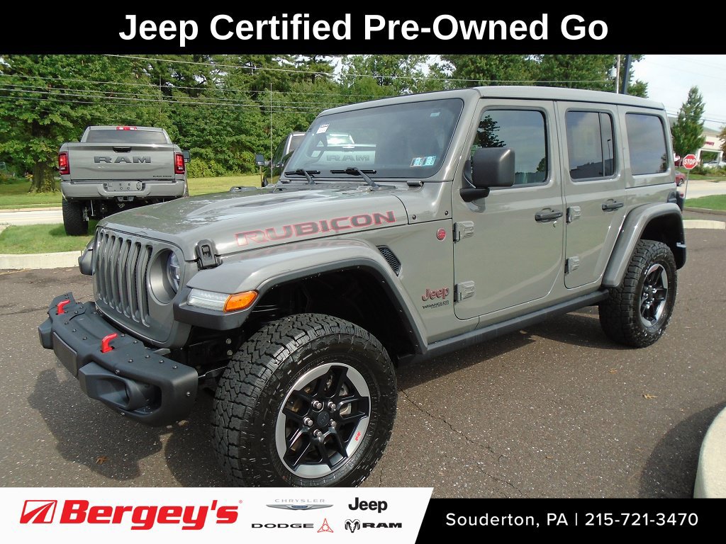 Certified 2020 Jeep Wrangler Unlimited Rubicon AWD/4WD image 1