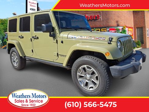 Used 2013 Jeep Wrangler Unlimited Rubicon w/ Max Tow Pkg image 1