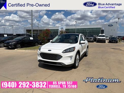 Used 2021 Ford Escape Titanium w/ Titanium Elite Package FWD image 1