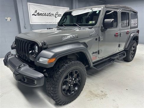 Used 2021 Jeep Wrangler Unlimited Sport image 1